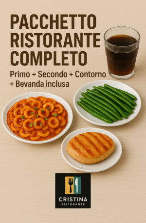 Cena: Menù Ristorante Completo