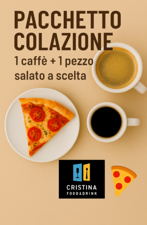 Pacchetto colazione salata con cappuccino e panino salato – Cristina Food&Drink
