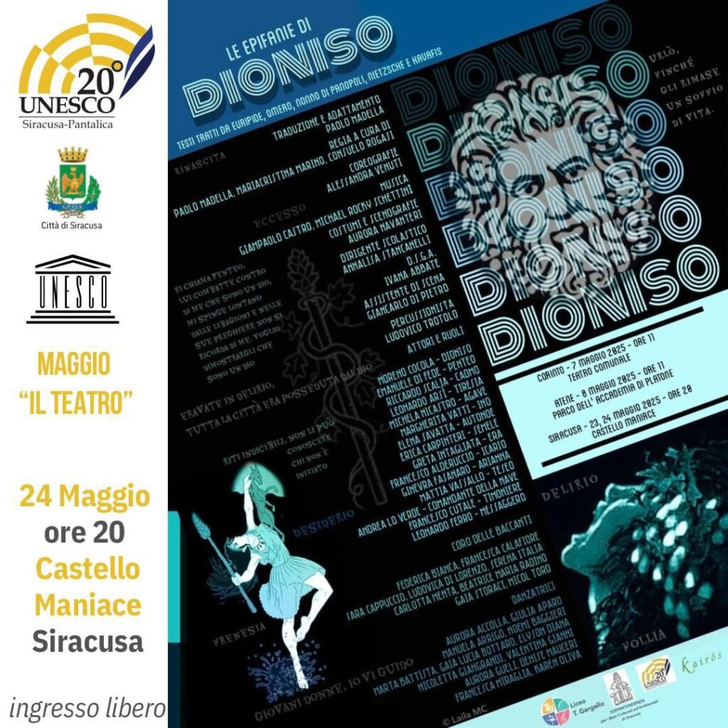 Castello Maniace sabato 24 maggio alle 19.45 ingresso libero