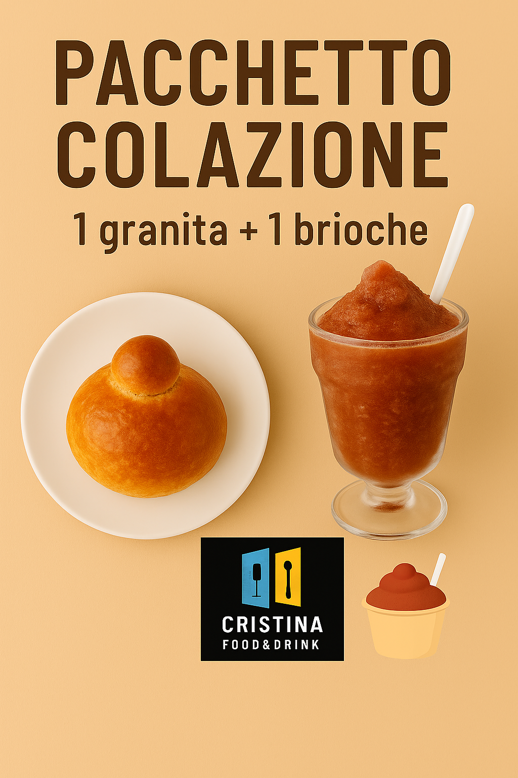 Colazione Dolce – Brioche & Granita